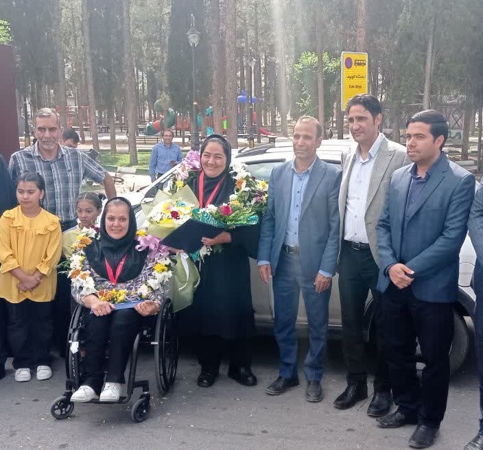 قهرمانی دو ورزشکار معلول سیرجانی در رشته دوومیدانی جانبازان و معلولین کشور